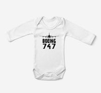Thumbnail for Boeing 747 & Plane Designed Baby Bodysuits