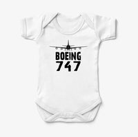 Thumbnail for Boeing 747 & Plane Designed Baby Bodysuits