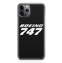 Thumbnail for Boeing 747 & Text Designed iPhone Cases