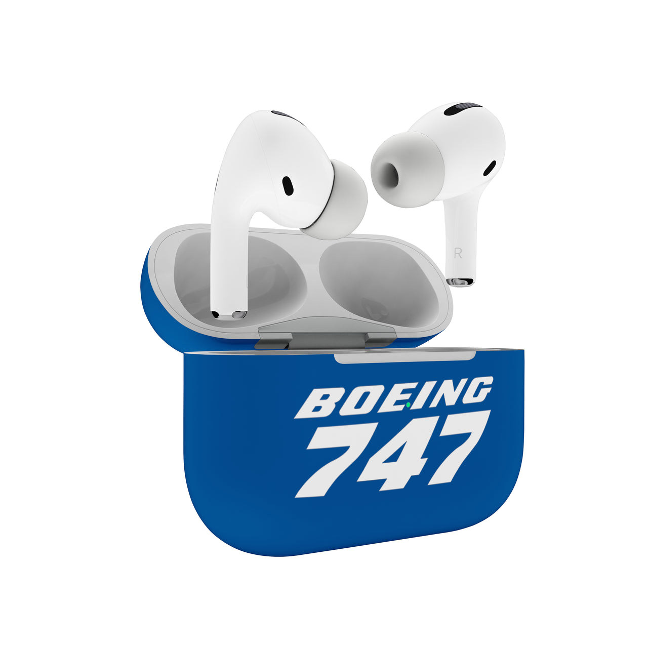 Boeing 747 & Text Designed AirPods "Pro" Cases