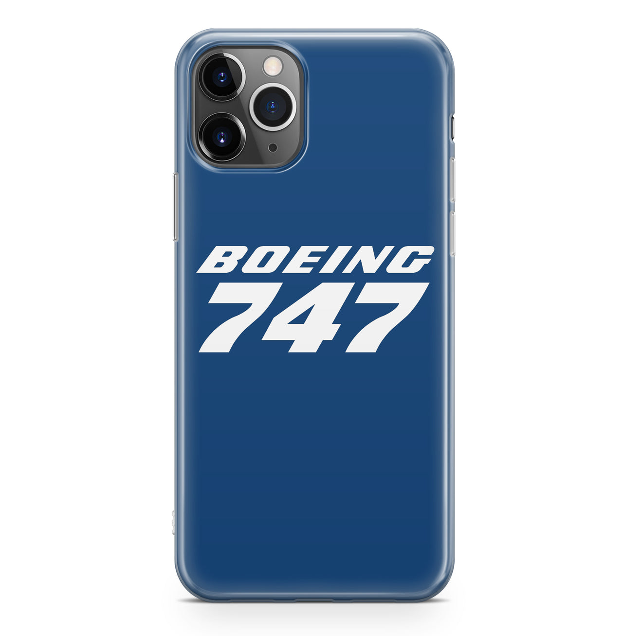 Boeing 747 & Text Designed iPhone Cases