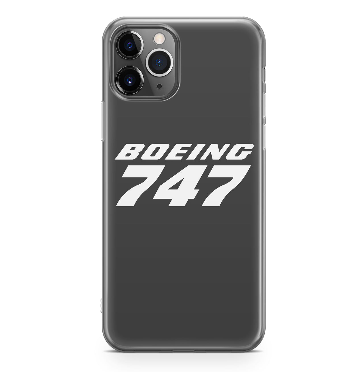 Boeing 747 & Text Designed iPhone Cases
