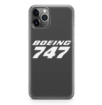 Thumbnail for Boeing 747 & Text Designed iPhone Cases