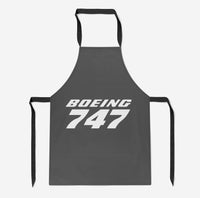 Thumbnail for Boeing 747 & Text Designed Kitchen Aprons