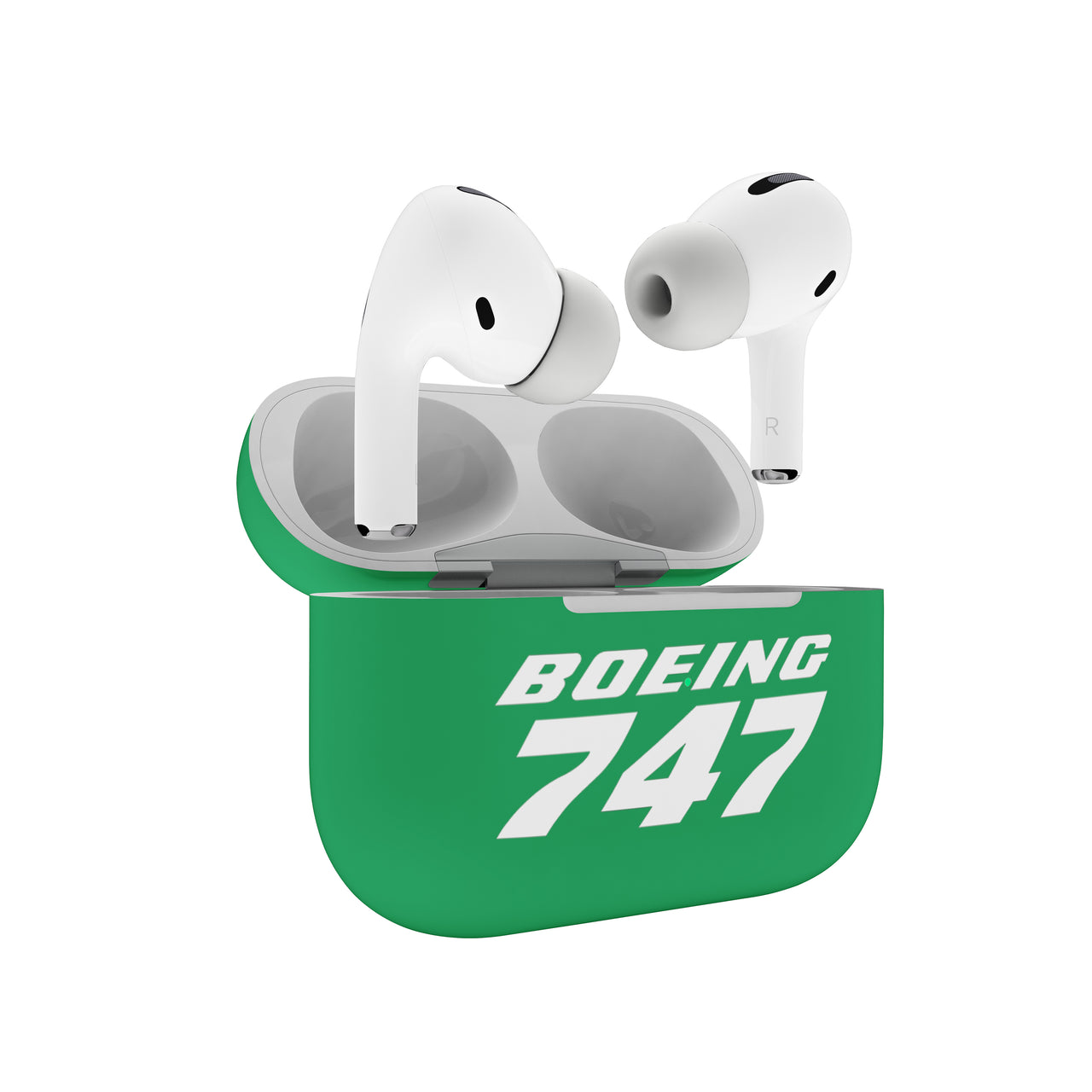 Boeing 747 & Text Designed AirPods "Pro" Cases