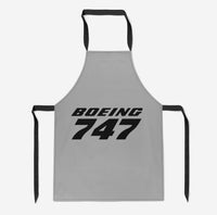 Thumbnail for Boeing 747 & Text Designed Kitchen Aprons