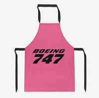 Thumbnail for Boeing 747 & Text Designed Kitchen Aprons