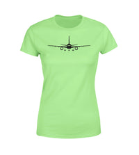 Thumbnail for Boeing 757 Silhouette Designed Women T-Shirts