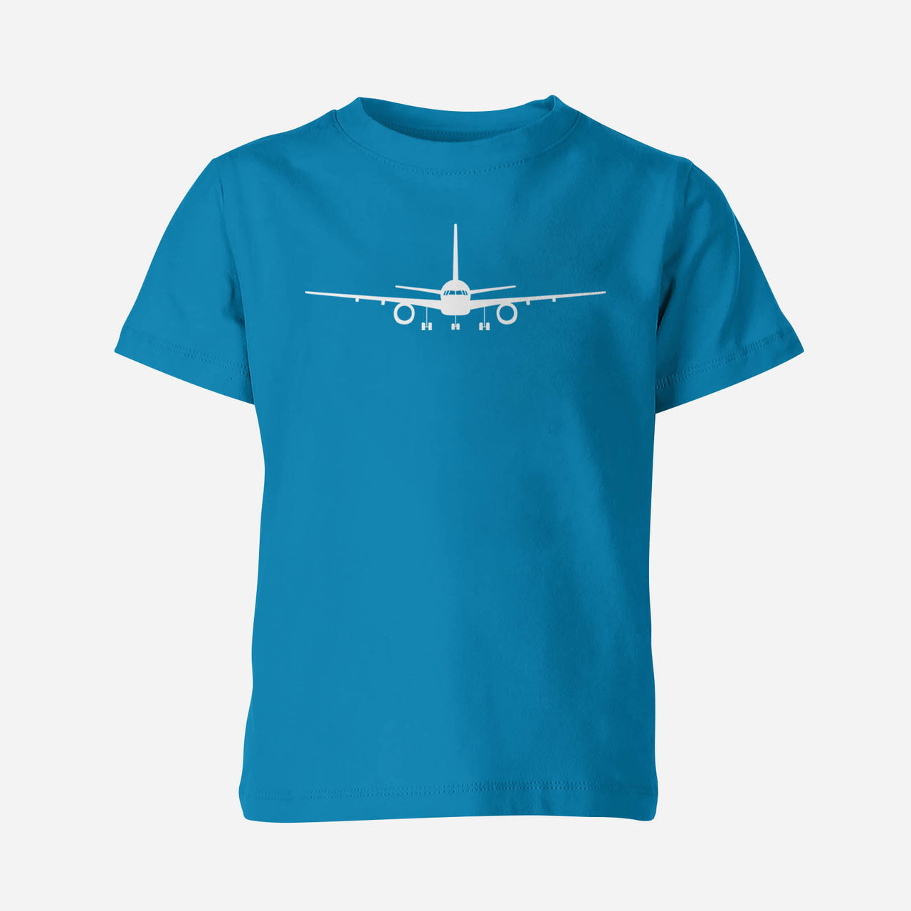 Boeing 757 Silhouette Designed Children T-Shirts