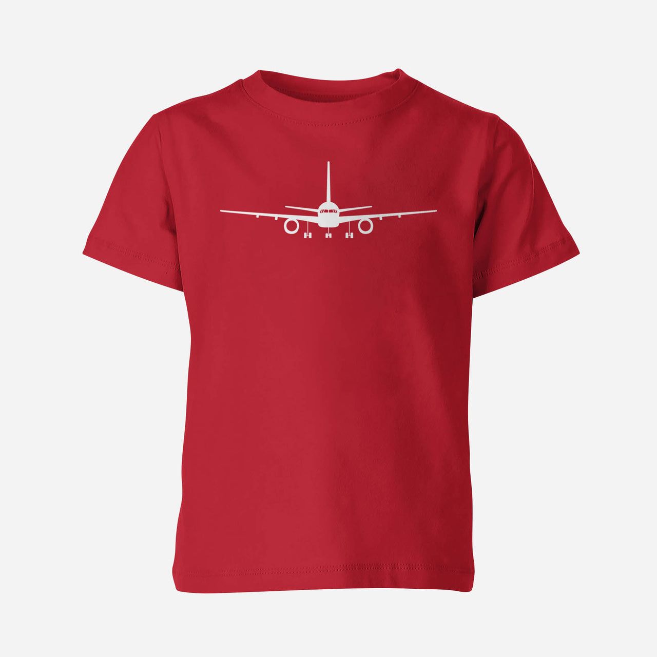 Boeing 757 Silhouette Designed Children T-Shirts
