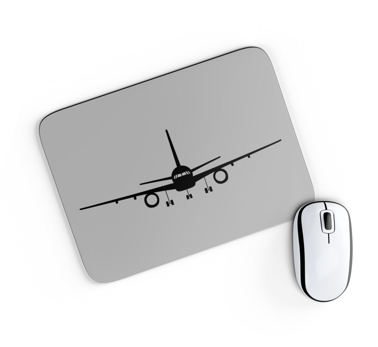 Boeing 757 Silhouette Designed Mouse Pads