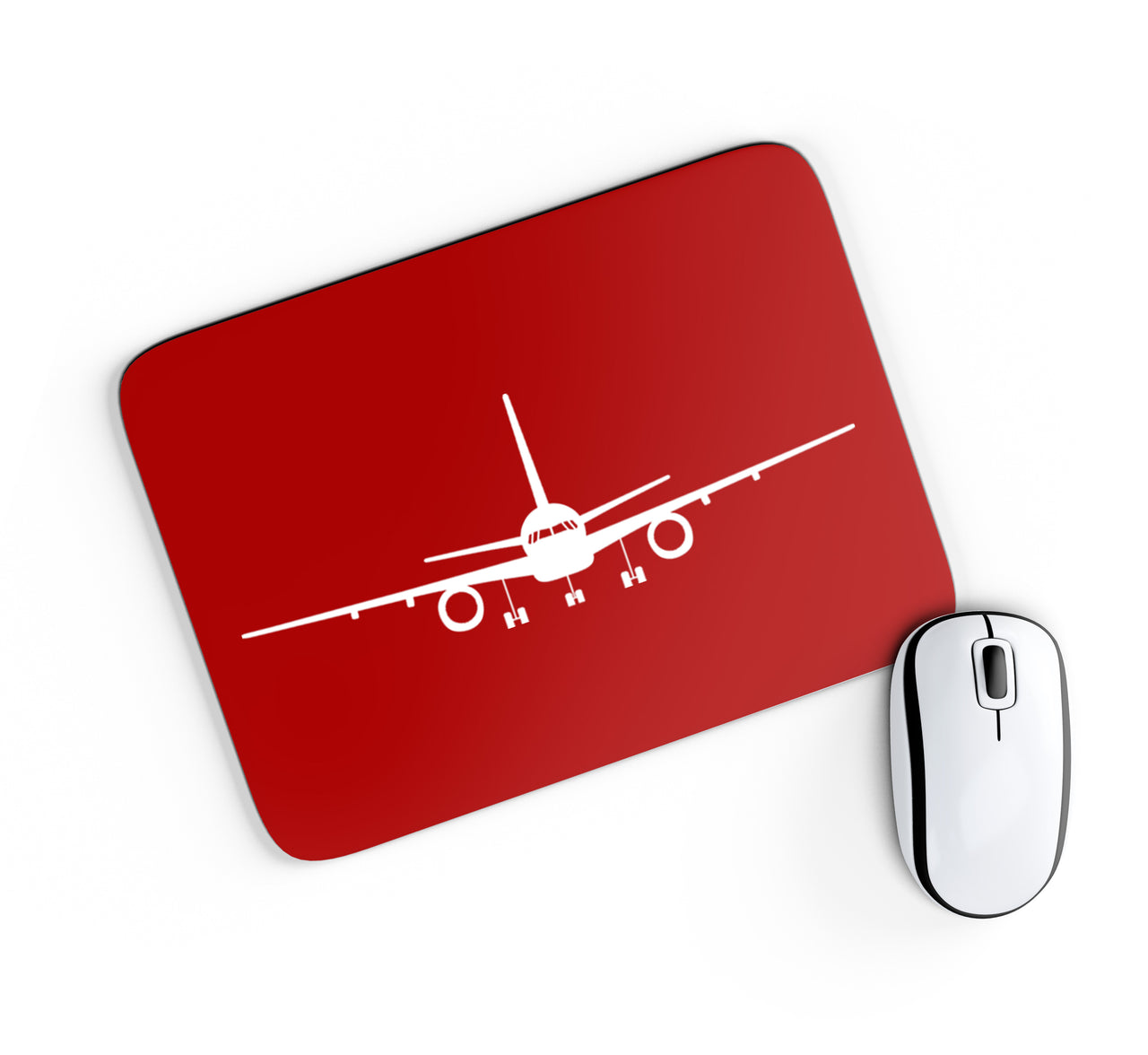 Boeing 757 Silhouette Designed Mouse Pads