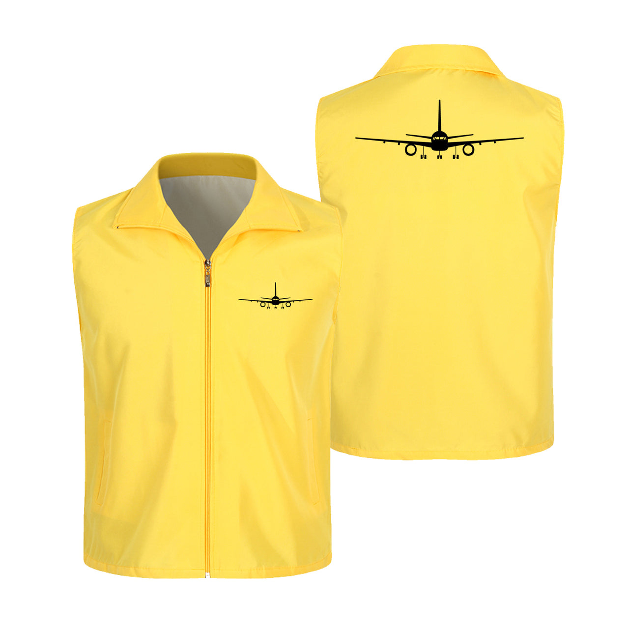 Boeing 757 Silhouette Designed Thin Style Vests