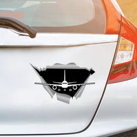 Thumbnail for Boeing 757 Silhouette (1) Designed Car Sticker