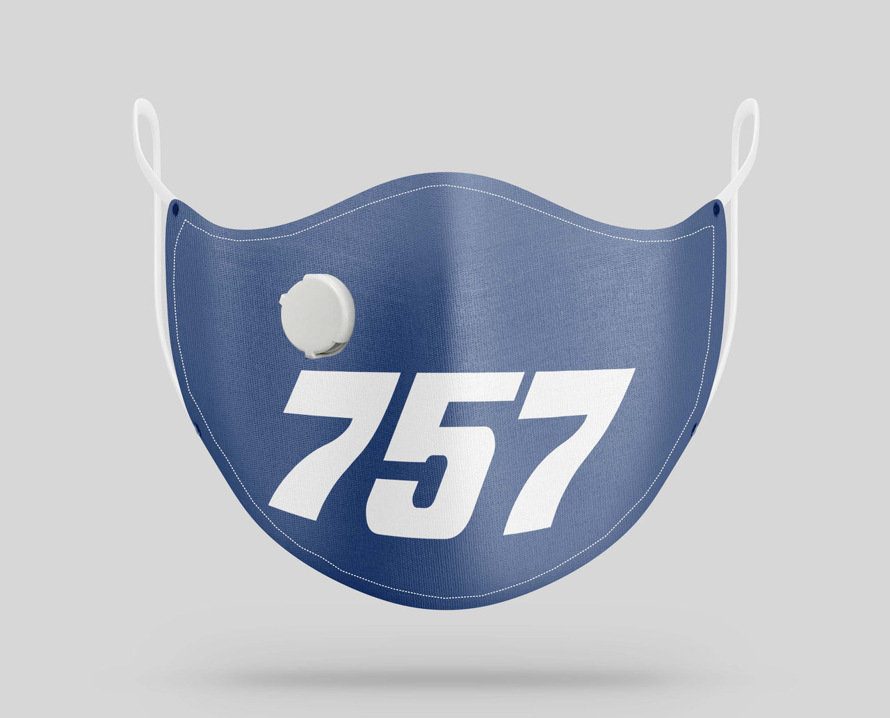 Boeing 757 Text Designed Face Masks