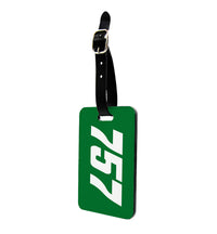 Thumbnail for Boeing 757 Text Designed Luggage Tag
