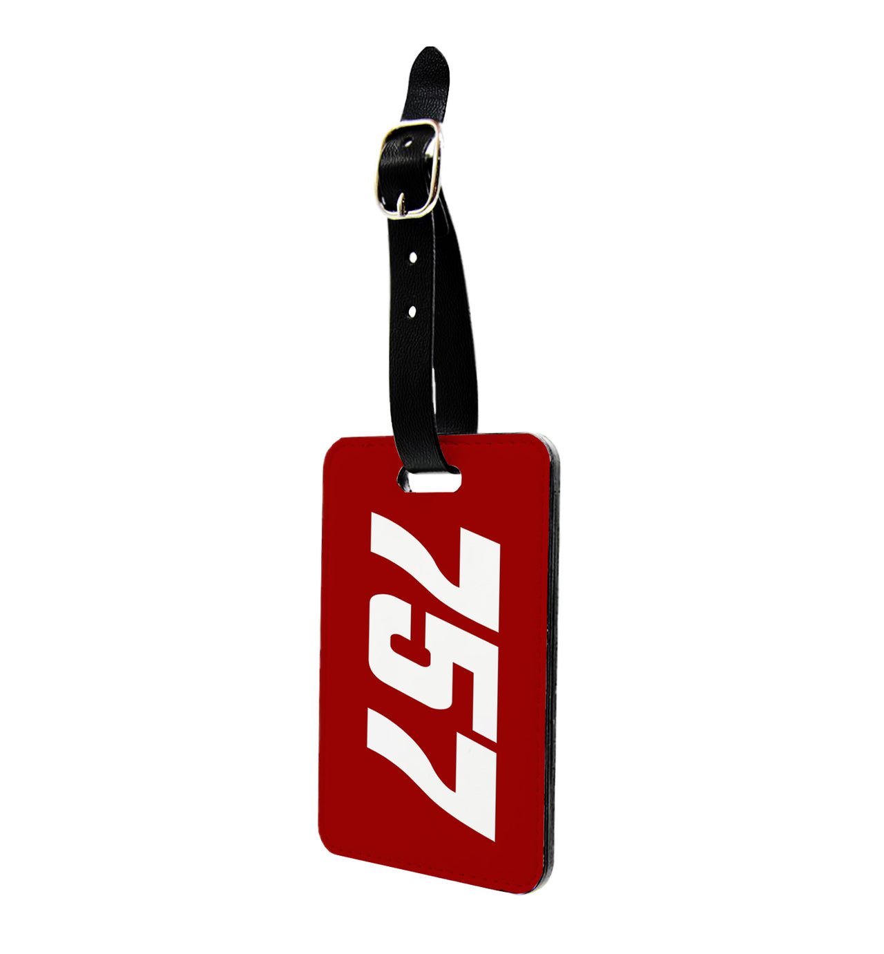 Boeing 757 Text Designed Luggage Tag