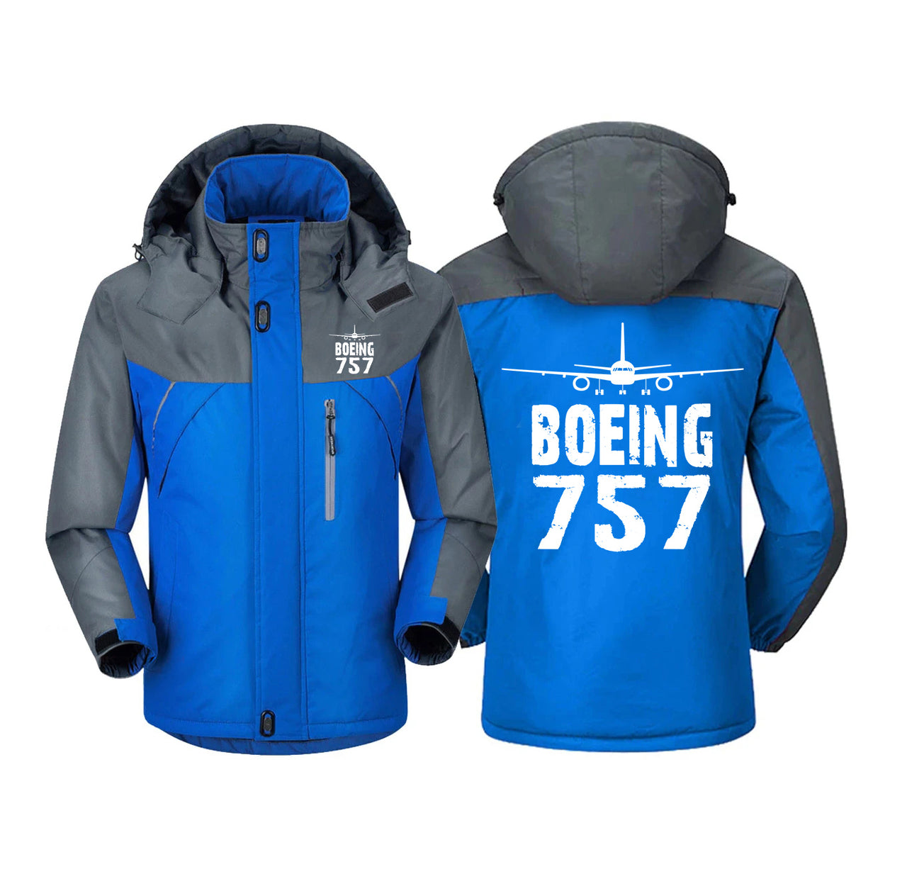 Boeing 757 & Plane Designed Thick Winter Jackets