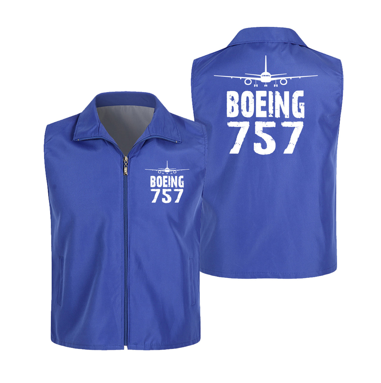 Boeing 757 & Plane Designed Thin Style Vests