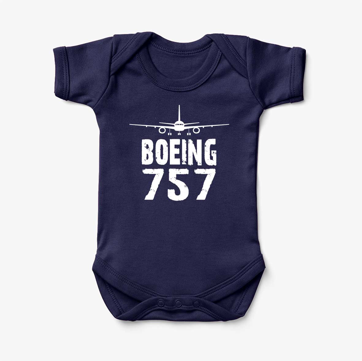 Boeing 757 & Plane Designed Baby Bodysuits