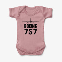 Thumbnail for Boeing 757 & Plane Designed Baby Bodysuits