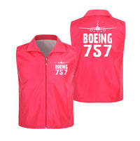 Thumbnail for Boeing 757 & Plane Designed Thin Style Vests