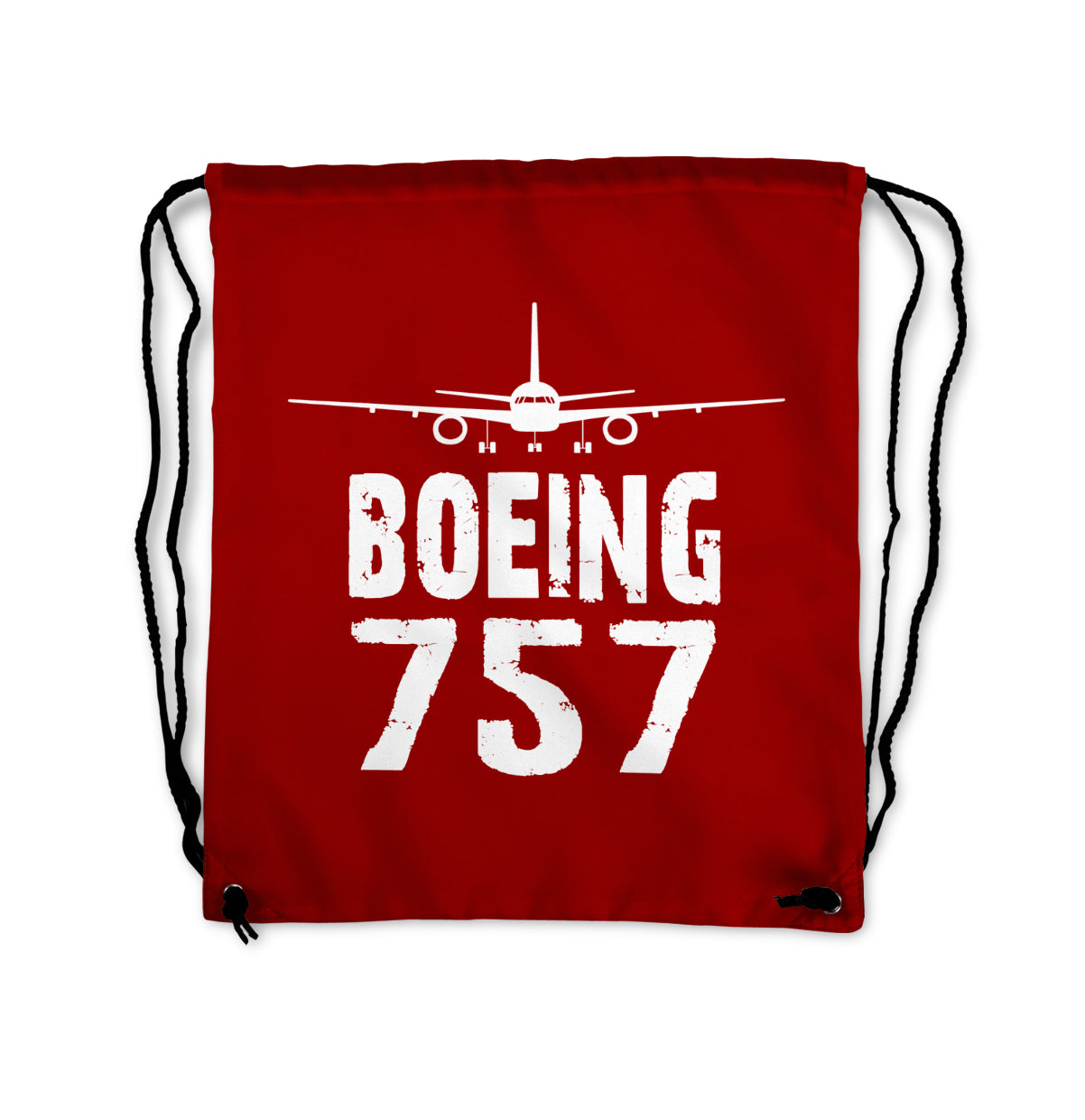 Boeing 757 & Plane Designed Drawstring Bags