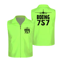 Thumbnail for Boeing 757 & Plane Designed Thin Style Vests