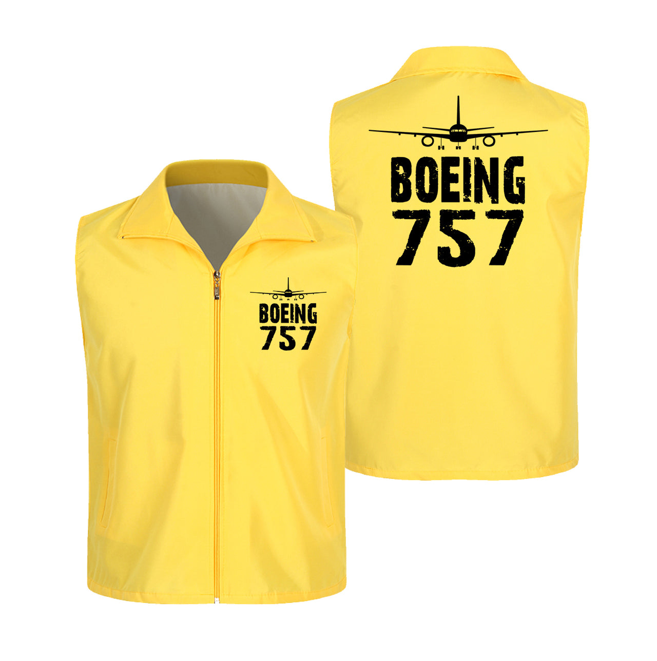 Boeing 757 & Plane Designed Thin Style Vests