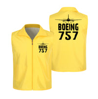 Thumbnail for Boeing 757 & Plane Designed Thin Style Vests