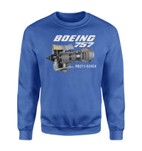 Thumbnail for Boeing 757 & Rolls Royce Engine (RB211) Designed Sweatshirts