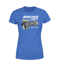 Thumbnail for Boeing 757 & Rolls Royce Engine (RB211) Designed Women T-Shirts