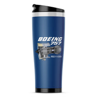 Thumbnail for Boeing 757 & Rolls Royce Engine (RB211) Designed Stainless Steel Travel Mugs
