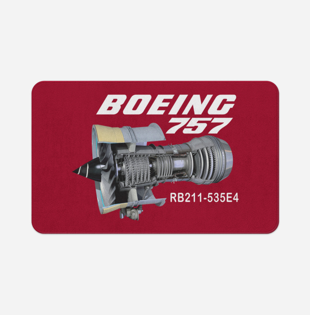 Boeing 757 & Rolls Royce Engine (RB211) Designed Bath Mats