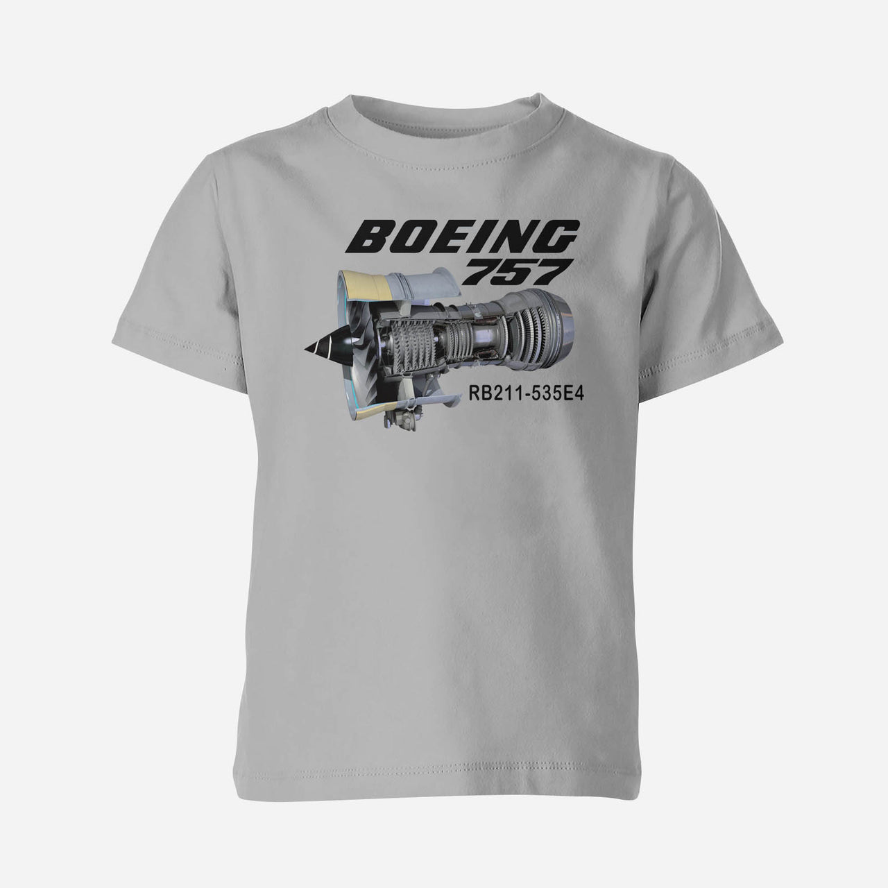 Boeing 757 & Rolls Royce Engine (RB211) Engine Designed Children T-Shirts