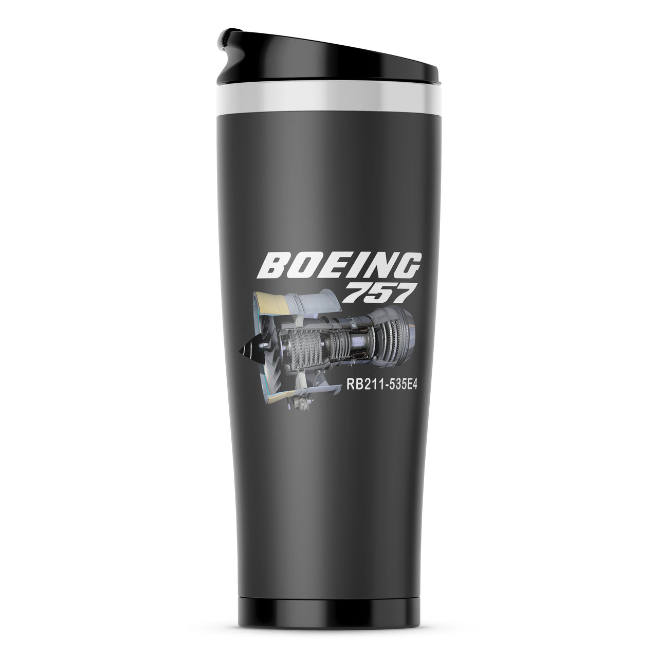 Boeing 757 & Rolls Royce Engine (RB211) Designed Travel Mugs