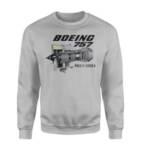 Thumbnail for Boeing 757 & Rolls Royce Engine (RB211) Designed Sweatshirts