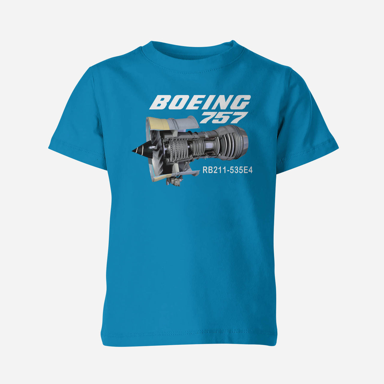Boeing 757 & Rolls Royce Engine (RB211) Engine Designed Children T-Shirts