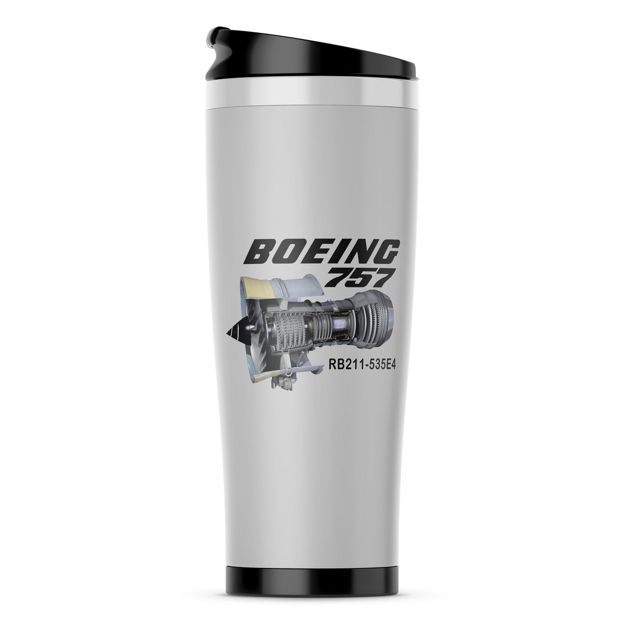 Boeing 757 & Rolls Royce Engine (RB211) Designed Travel Mugs