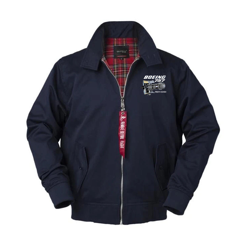 Boeing 757 & Rolls Royce Engine (RB211) Designed Vintage Style Jackets