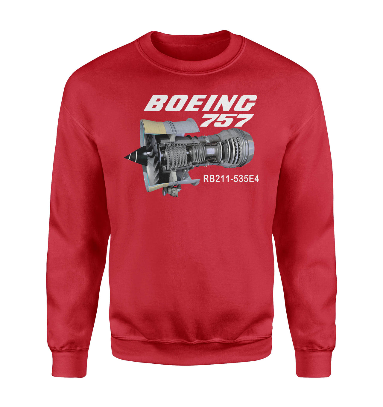 Boeing 757 & Rolls Royce Engine (RB211) Designed Sweatshirts