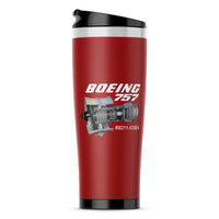 Thumbnail for Boeing 757 & Rolls Royce Engine (RB211) Designed Stainless Steel Travel Mugs