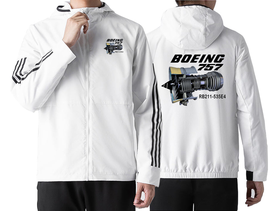 Boeing 757 & Rolls Royce Engine (RB211) Designed Sport Style Jackets