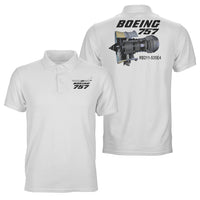 Thumbnail for Boeing 757 & Rolls Royce Engine (RB211) Designed Double Side Polo T-Shirts