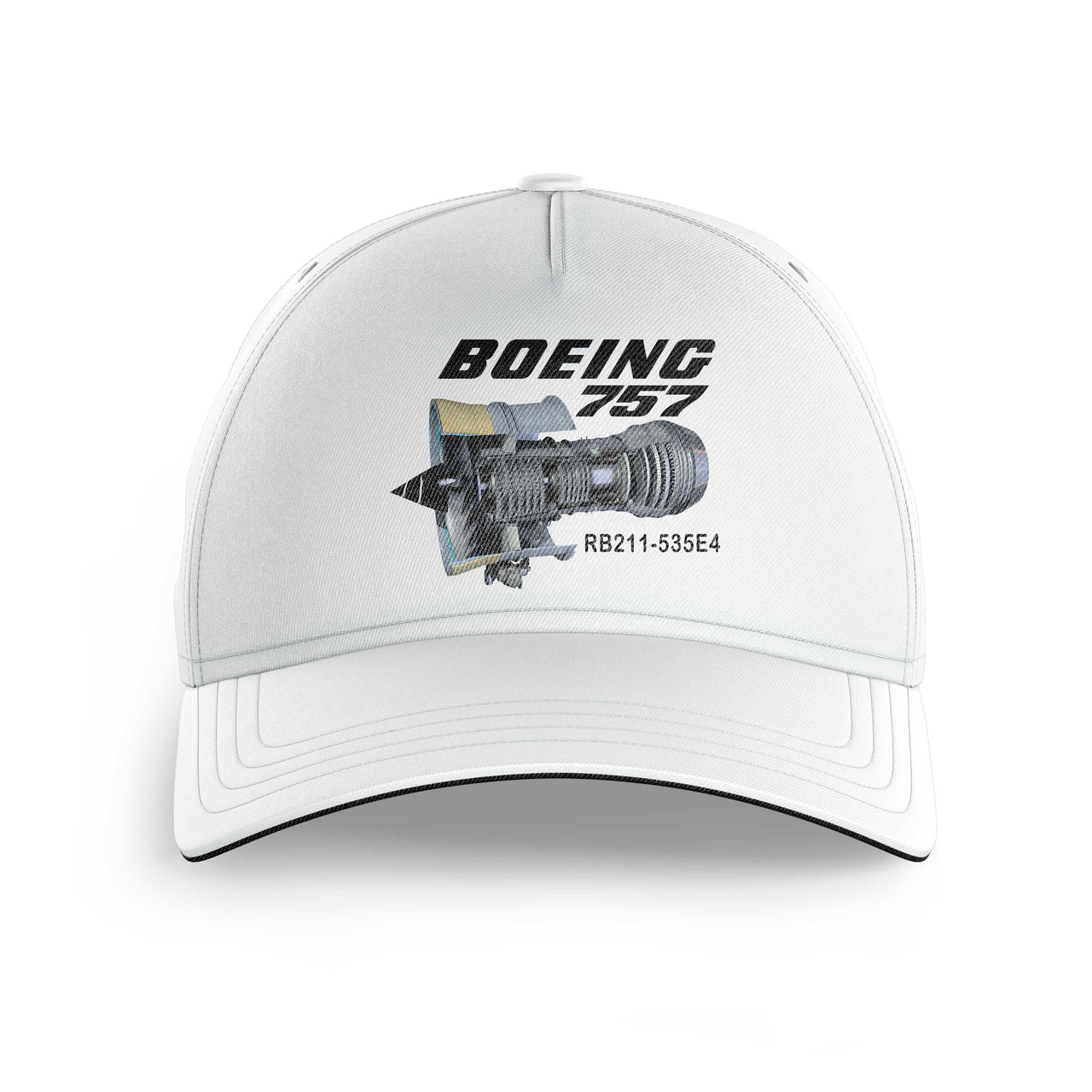 Boeing 757 & Rolls Royce Engine (RB211) Printed Hats