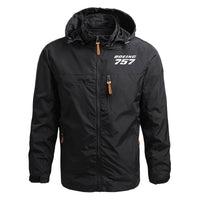 Thumbnail for Boeing 757 & Text Designed Thin Stylish Jackets