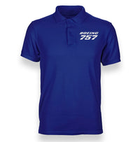 Thumbnail for Boeing 757 & Text Designed Polo T-Shirts