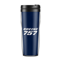 Thumbnail for Boeing 757 & Text Designed Travel Mugs