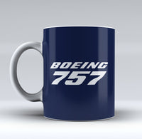 Thumbnail for Boeing 757 & Text Designed Mugs