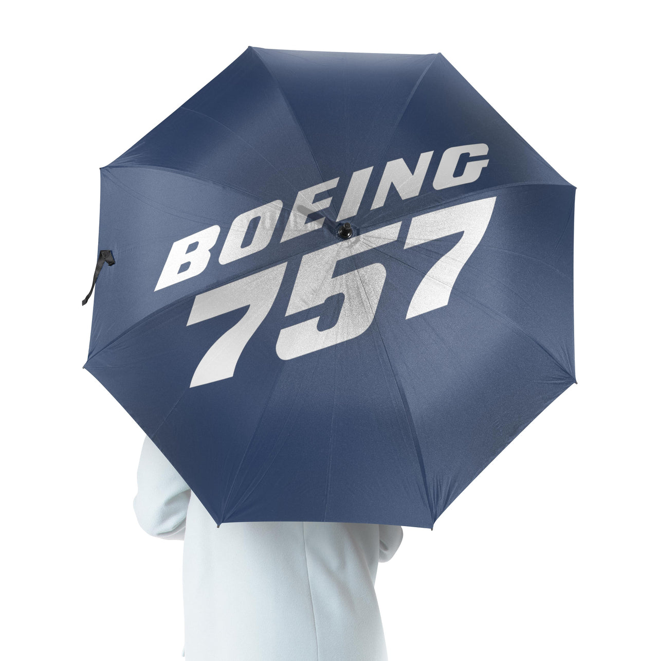 Boeing 757 & Text Designed Umbrella